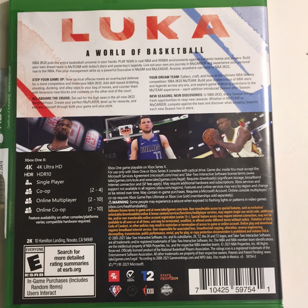 NBA2k22 - Picture 2 of 3